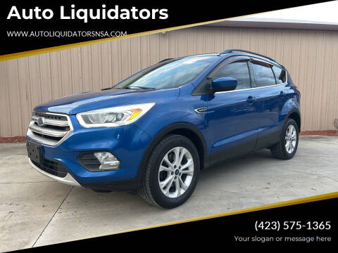 2017 Ford Escape for sale at Auto Liquidators in Bluff City TN
